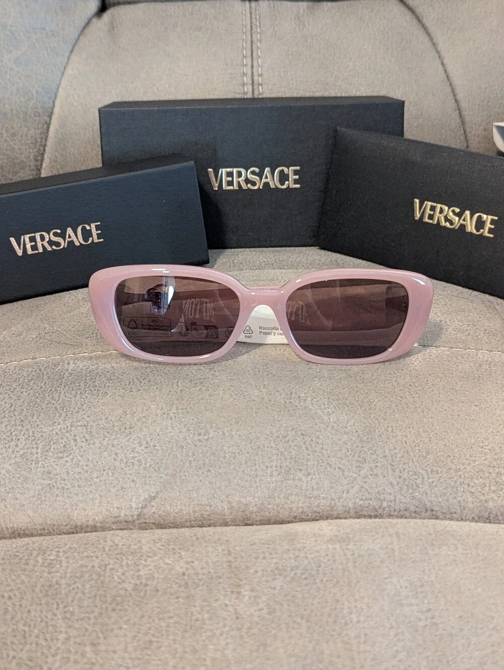 Pink Versace Sunglasses